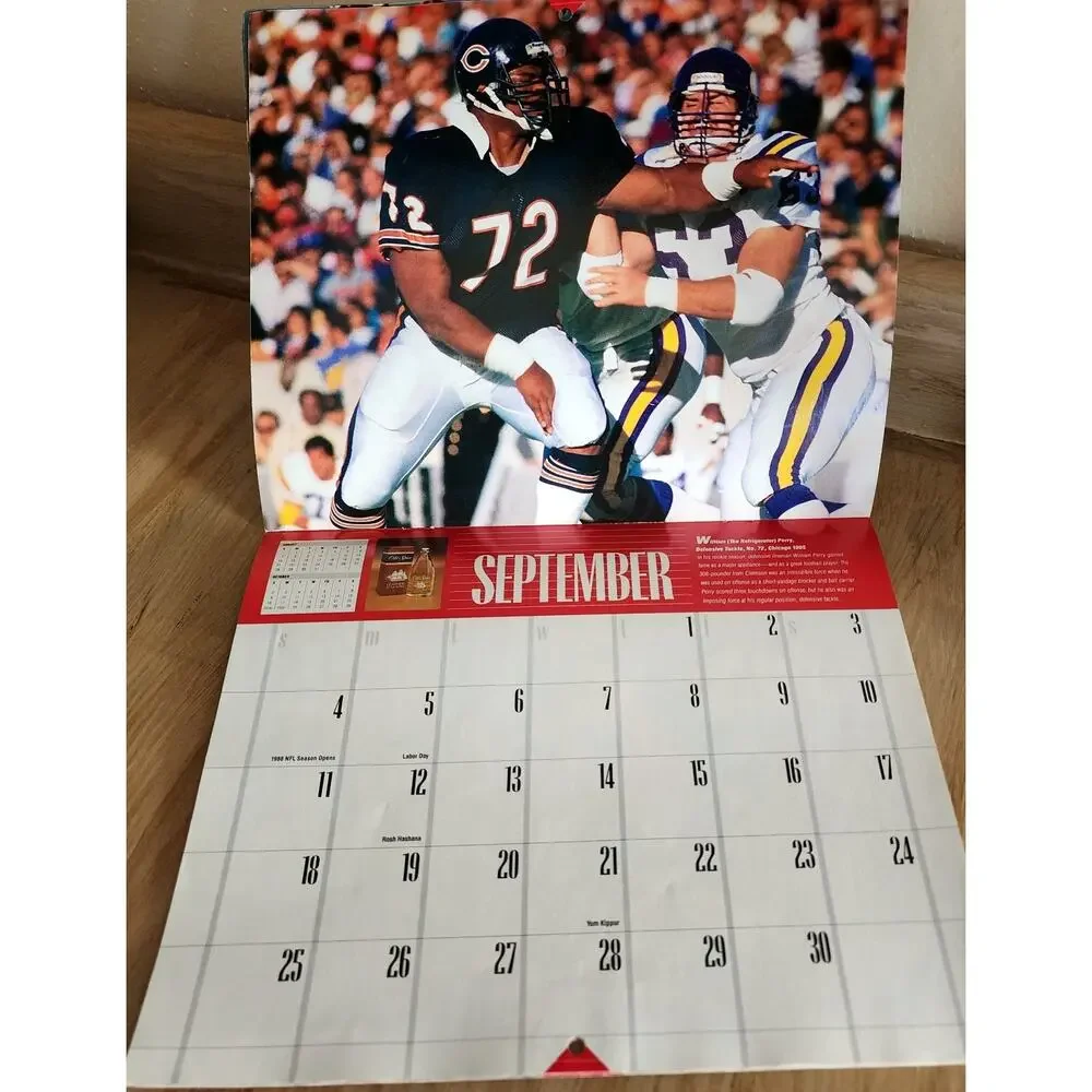 Old Spice Great NFL Rookies 1988 Football Calendar Dan Marino J Lambert See Pic